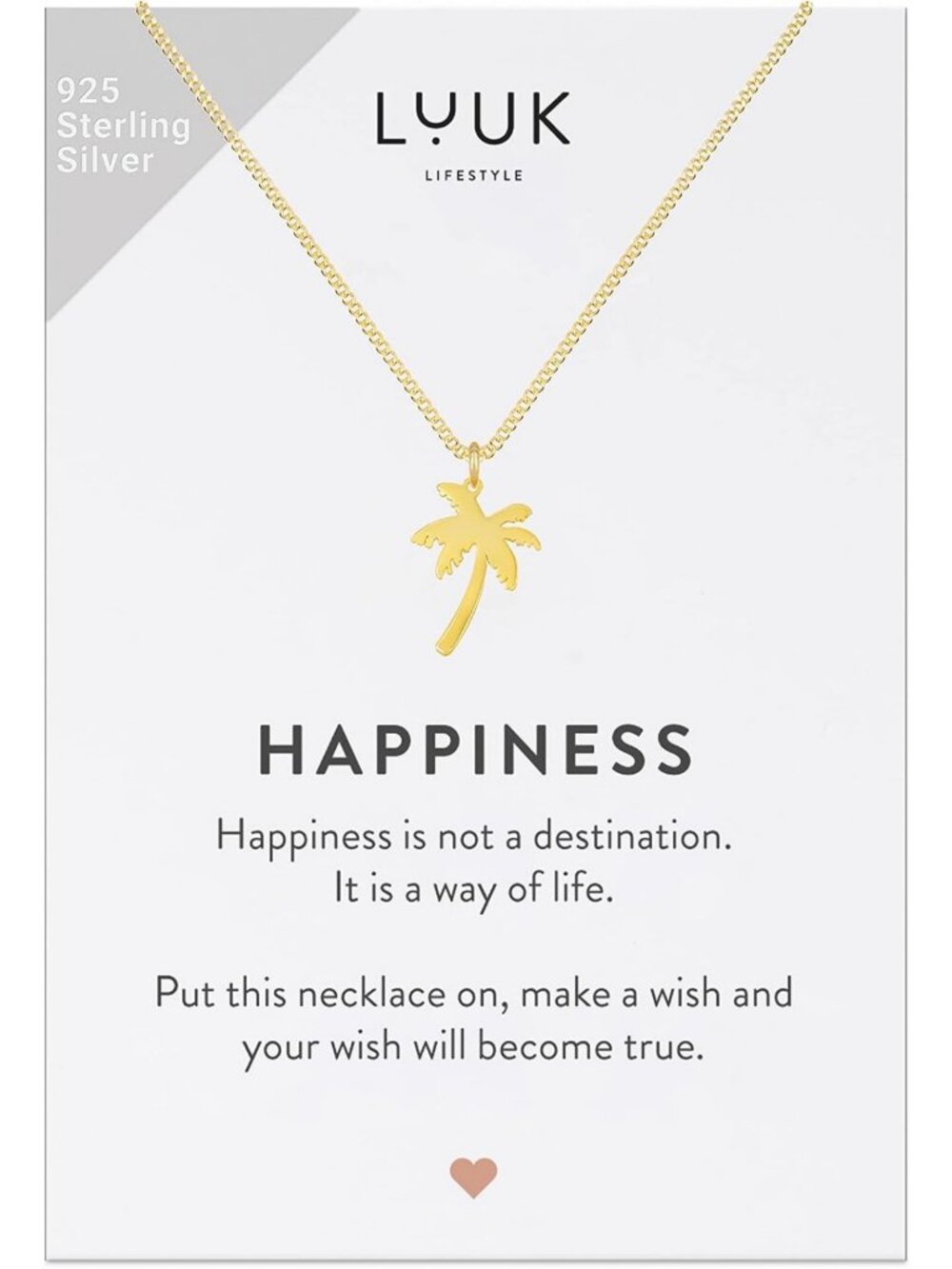 Sterling Silver Pendant Necklaces - Silver, Gold & Rose Gold - Stylish Jewelry